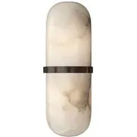 Capsule Wall Light - Bronze, Marble