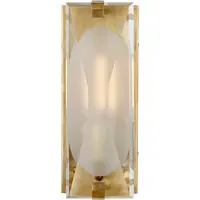 Castle Peak Wall Light - Soft Brass