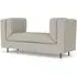 Cathedral Custom Bench Ottoman - Natural, Wood