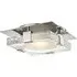 Ceiling Light Sculptural Design - Nickel, Glass