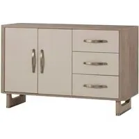 Charlie 3-Drawer Sideboard - Light Oak, Wood
