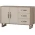 Charlie 3-Drawer Sideboard - Light Oak, Wood