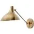Charlton Sleek Wall Light - Brass, Metal