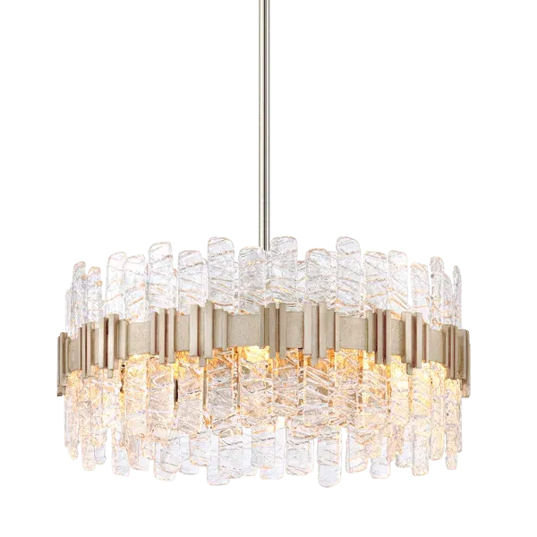 Ciro 8-Light Pendant Light - Gold, Iron