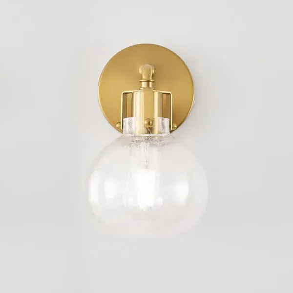 Clara Wall Light - Burnished Brass