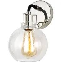 Clara Wall Light - Polished Nickel