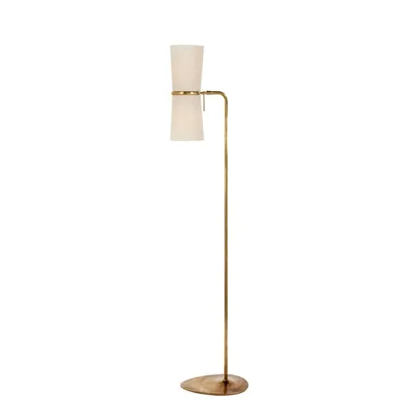 Clarkson Floor Lamp - Brass, Metal image