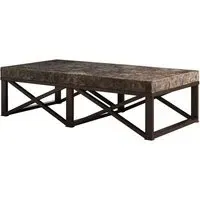 Coffee Table - Dark Emperador, Marble