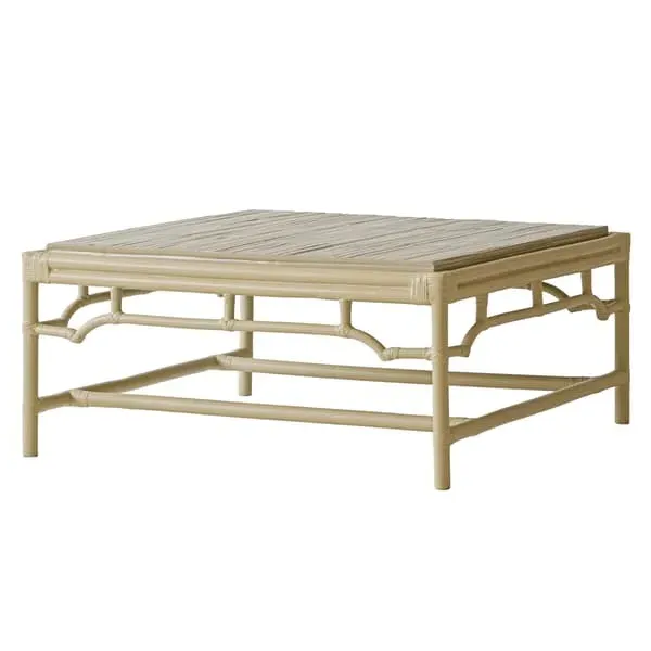 Coffee Table - Taupe, Bamboo image