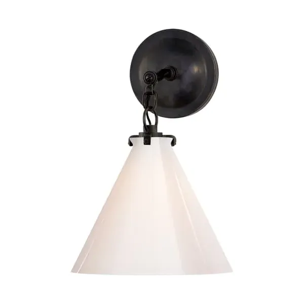 Conical Wall Light - Bronze