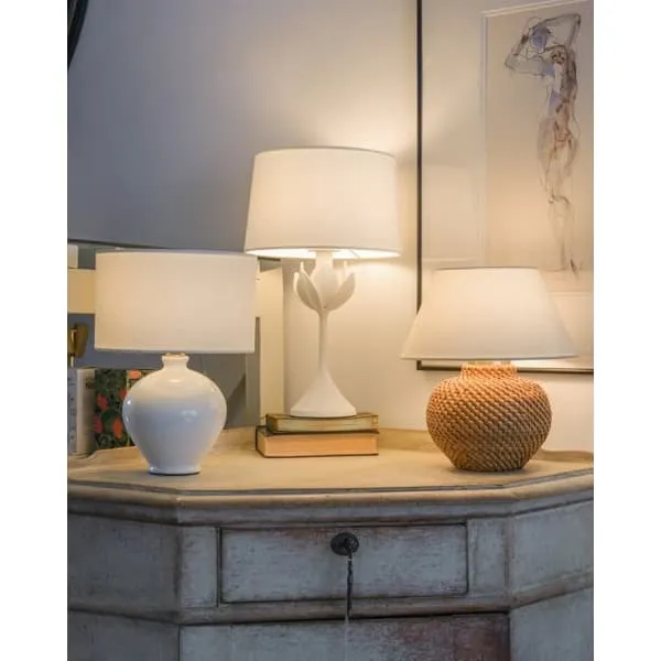 Cordless Table Lamp - Plaster White