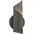 Curved Wall Light - Bronze, Metal