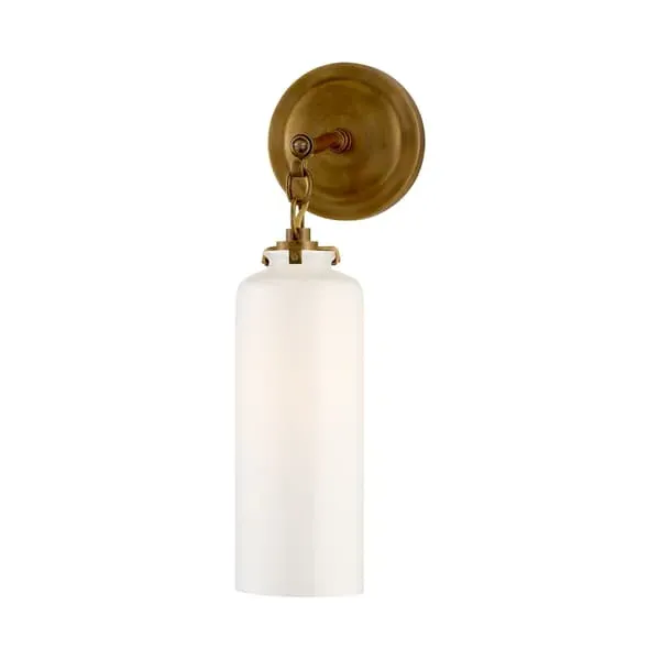 Cylinder Wall Light - Brass, Metal image