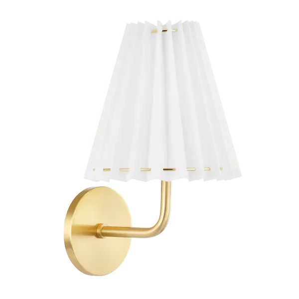 Demi Wall Light - Aged Brass image
