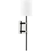 Denise Wall Light - Polished Nickel, Metal