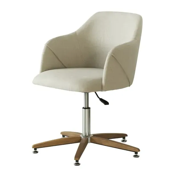 Desk Chair with Ergonomic Support - Light Neutral image