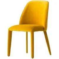 Dining Chair - Ochre, Velvet