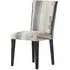 Dining Chair with Tall Backrest - Denim, Cotton