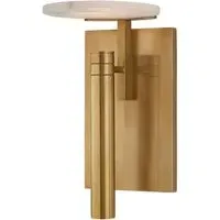 Disc Wall Light - Antique-Burnished Brass