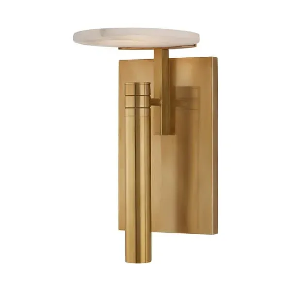 Disc Wall Light - Antique-Burnished Brass