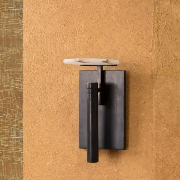 Disc Wall Light - Bronze