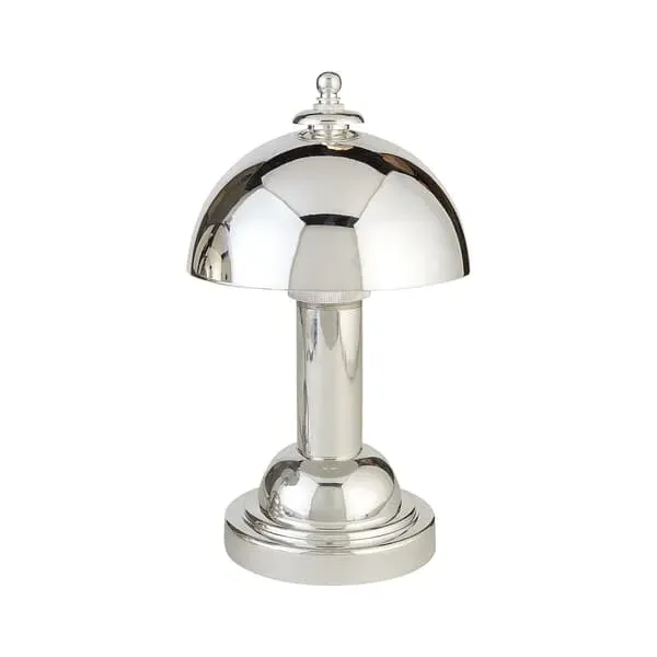 Dome Table Lamp - Polished Nickel