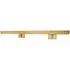 Double Picture Light Large - Antique Brass, Metal