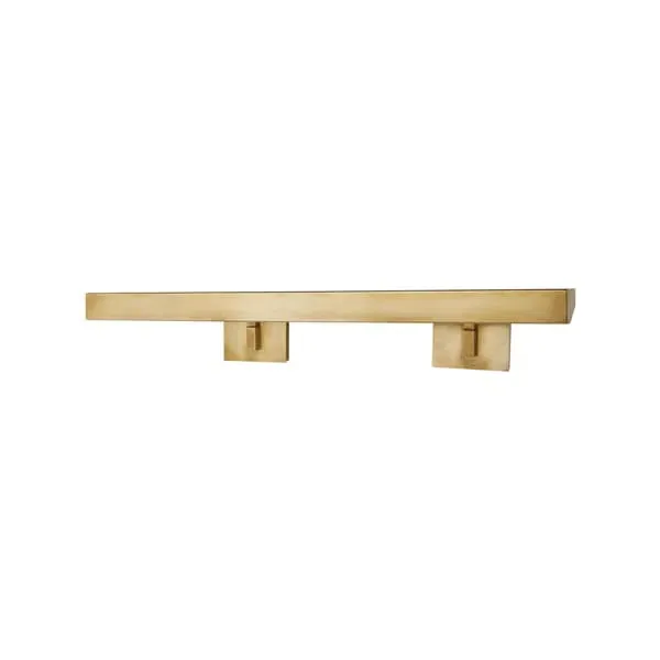 Double Picture Light Small - Brass, Metal image