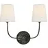 Double Wall Light - Bronze