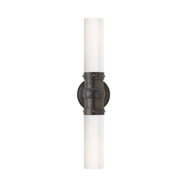 Double Wall Light - Bronze