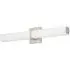Double Wall Light - Nickel, Glass