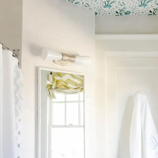 Double Wall Light - Polished Nickel