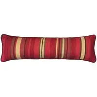 Draught Excluder Cushion - Red, Wool