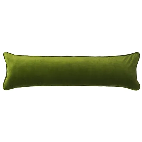 Draught Excluder with Wool Filling - Ivy, Velvet image