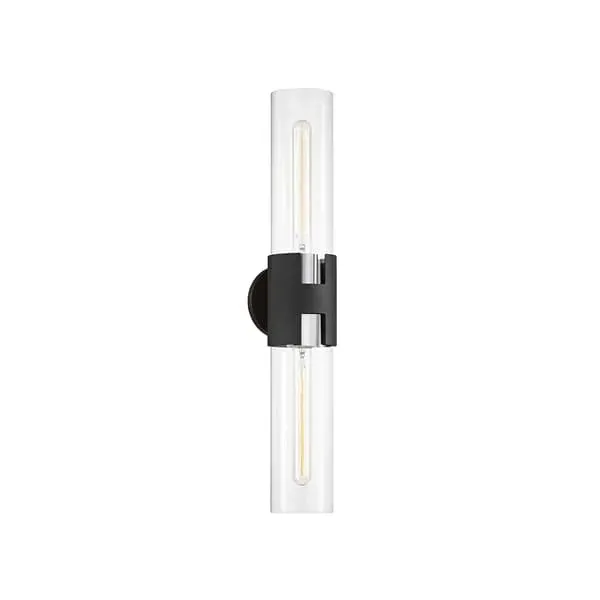 Dual Shade Wall Light - Polished Nickel image