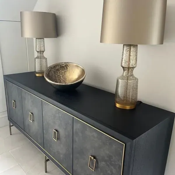 Edith Sideboard - Charcoal, Wood