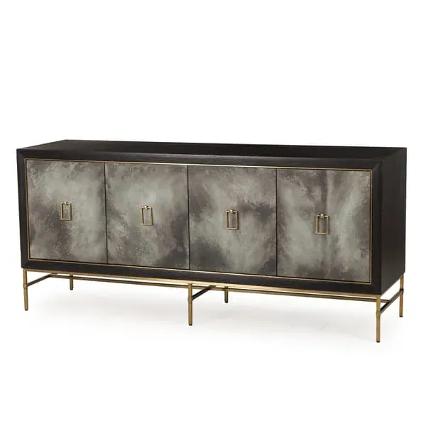 Edith Sideboard - Charcoal, Wood image