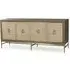 Edith Sideboard with Storage - Latte, Ash Veneer