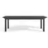 Extendable Dining Table with Slats - Grey, Aluminium