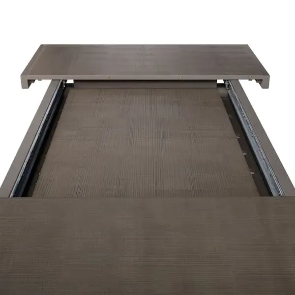 Extending Dining Table - Grey, Ash Veneer