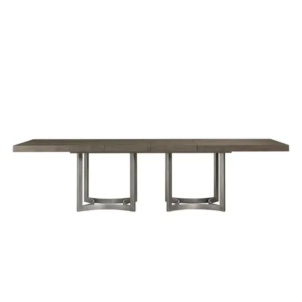 Extending Dining Table - Light Oak, Wood