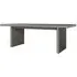 Extending Dining Table - Smoked Oak, Pewter Inlays