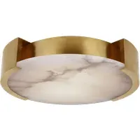 Extra Large Ceiling Light - Brass, Alabaster