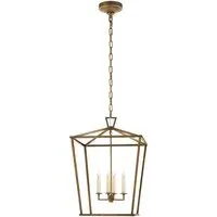 Extra Large Pendant Light - Gilded, Iron