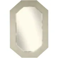 Faux Shagreen Mirror - Neutral, Synthetic Material