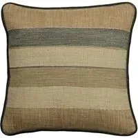 Feather Cushion with Piping - Neutral, Cotton