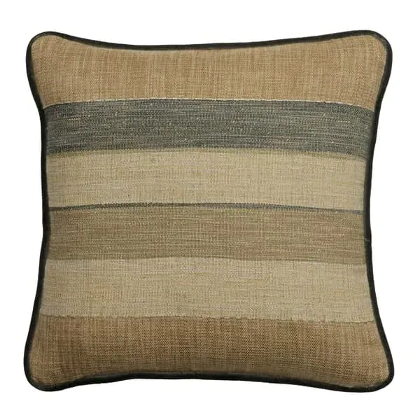 Feather Cushion with Piping - Neutral, Cotton