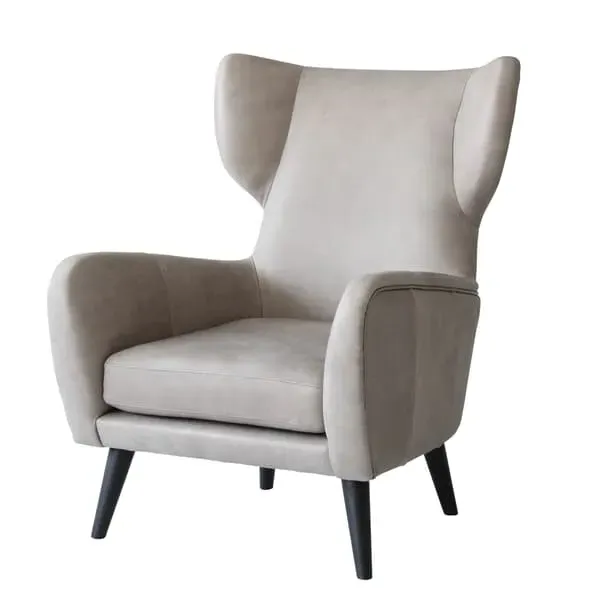 Felix Chair - Grey, Leather image