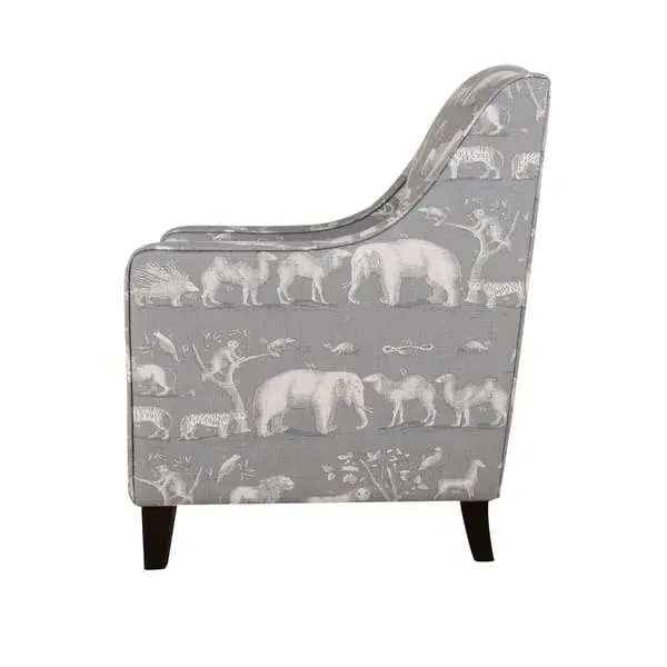 Finbar Chair - Storm, Linen