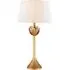 Floral Table Lamp - Antique Gold Leaf